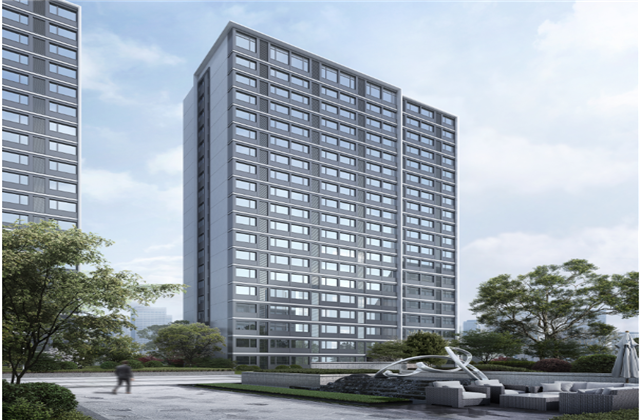 杭州市首座近零能耗住宅建筑临安7790必发集团宸锦学府主体结顶